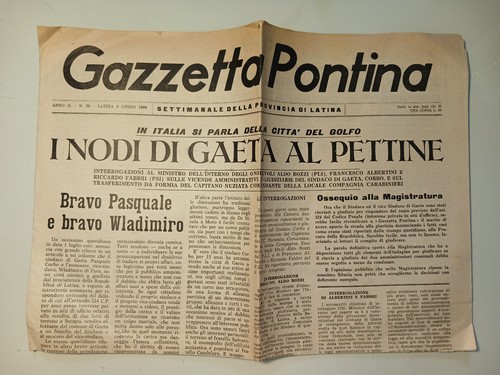 Quotidiano gazetta pontina - quotidiano,