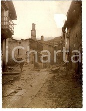 1940 CANDIA LOMELLINA Tra le rovine del centro storico *Foto VISINI DANNEGGIATA