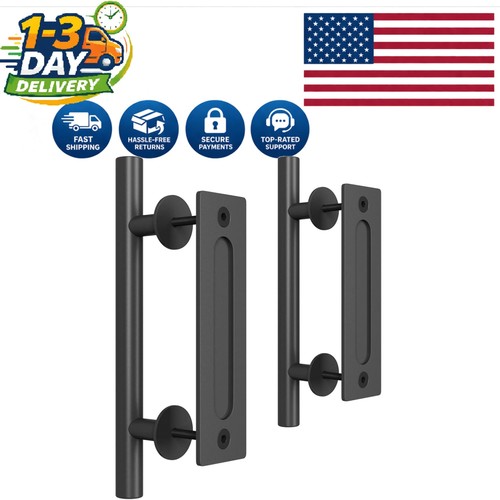 2pcs rustic sliding - 2pcs,