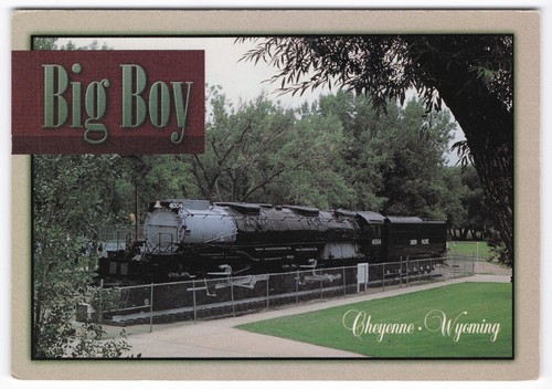Cartolina big boy locomotiva - big,