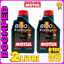 2 Litri Olio Motore Auto Motul