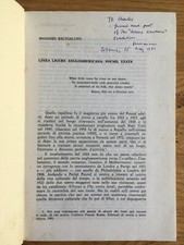 Massimo Bacigalupo SIGNED