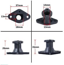 COLLETTORE CARBURATORE MANICOTTO ASPIRAZIONE MOTOSEGA CINESE IN GOMMA ZENOAH 25