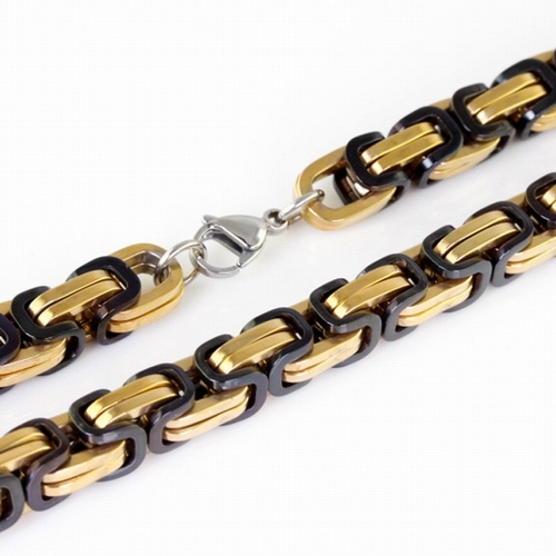 Collana uomo catena bizantina