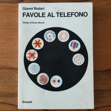 FAVOLE AL TELEFONO GIANNI RODARI ILLUSTRAZIONI BRUNO MUNARI ED XIV^ EINAUDI 1980