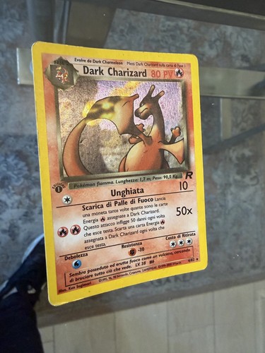 Dark charizard holo 1ª - charizard,
