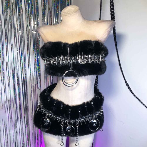 Top pelliccia sintetica - in,