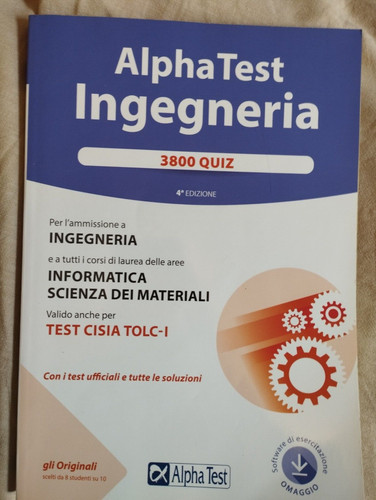 Alpha test ingegneria quiz - test,