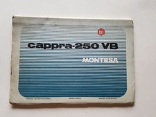 Montesa CAPPRA 250 VB 1977-78 manuale uso+catalogo ricambi originale