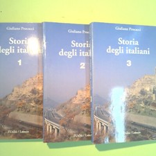 STORIA DEGLI ITALIANI 1 2 3 PROCACCI L'UNITÀ LATERZA