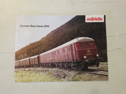 Marklin summer new items 2016 - summer,
