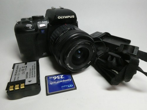 Olympus evolt 500 dslr ccd - olympus, e-500