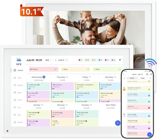 Calendario digitale cornice - -,