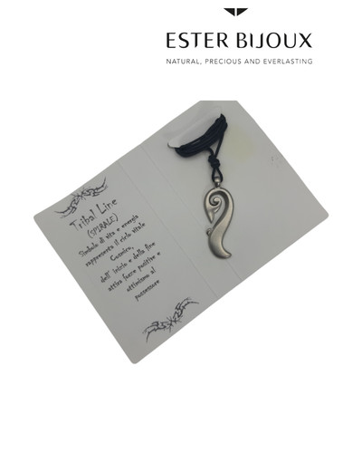 Pendente spirale metallo - spirale,