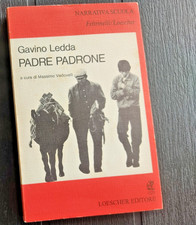 LIBRO GAVINO LEDDA PADRE PADRONE FELTRINELLI LOESCHER 1978 SCUOLA