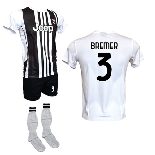 Kit maglia bremer - 3, juventus
