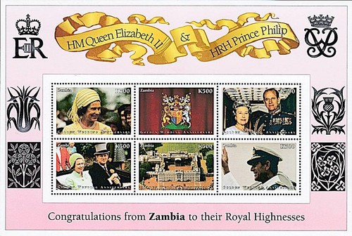 Zambia 1997 regina elisabetta - 1997,