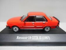 RENAULT 18 1987 GTX II RED