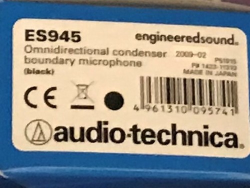 Audio technica es945 microfono - technica,