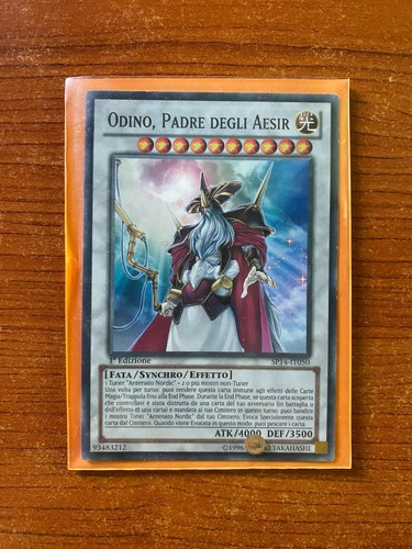 Odino padre degli aesir carta