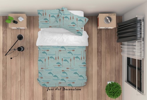 Set copripiumino trapuntato - , 3d