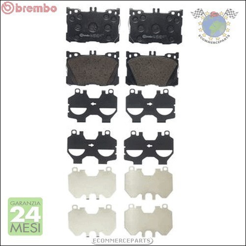Kit pastiglie freno - , brembo