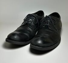 Scarpa Elegante Stringata uomo nera liscia Eu 43