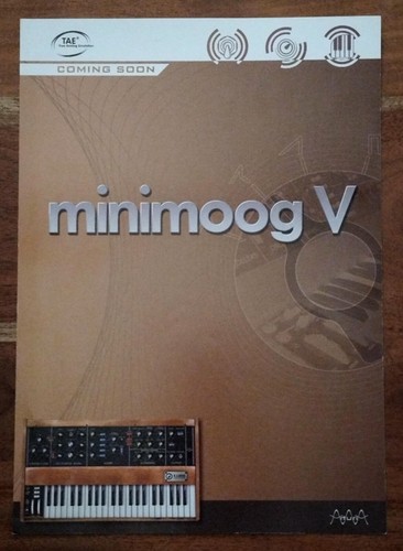 Minimoog brochure excellent - brochure, (excellent