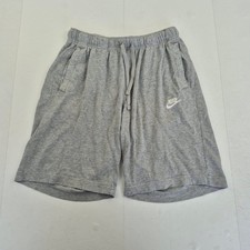 NIKE Shorts Small Grey Uomo