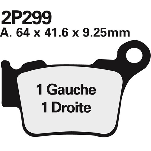 Nissin pastiglie freno - nissin,