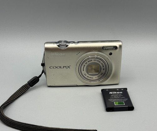 Nikon coolpix s5100 argento - nikon,