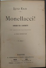 LUIGI RASI - MONELLACCI!  - ILLUSTRAZIONI DI ITALO NUNES-VAIS - RARO!