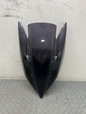 PLEXI PARABREZZA PARAVENTO CUPOLINO UNIVERSALE NERO USATO CON PICCOLI GRAFFI