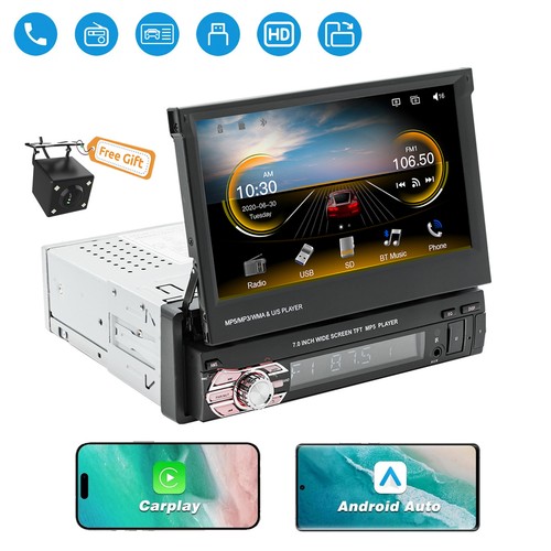 Single 1din touch screen - 1din, 7"