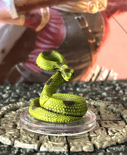 Serpente velenoso gigante d - velenoso,