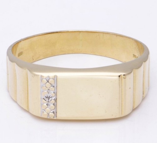 Anello uomo piastra - , frontale