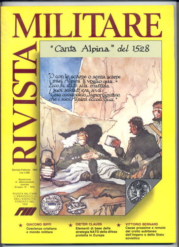 Rivista militare 92 - militare, n.