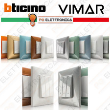 Placche Placca compatibili Vimar Plana 2 3 4 7 Posti / Moduli Vari Colori