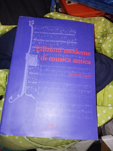 Edizioni moderne musica - moderne, di