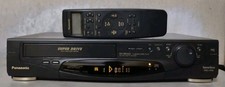 PANASONIC NV-SD450 VIDEOREGISTRATORE VHS 4 TESTINE CON TELECOMANDO ORIGINALE 