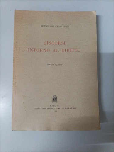 Francesco carnelutti discorsi - francesco,