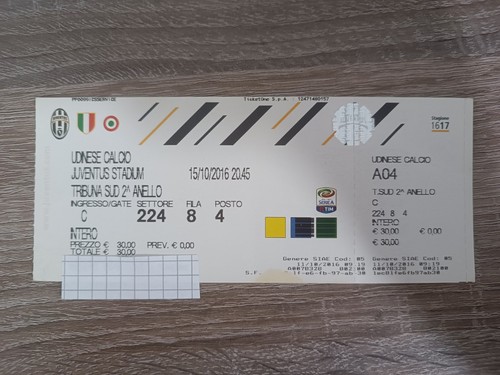 Biglietto calcio stadio - biglietto,