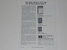 Pubblicità klipsch - pubblicità,