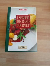 Cofanetto Libri di cucina - I SEGRETI DI GRAND GOURMET - Standa 6 volumi 1996