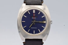 ETERNA SONIC CLASSIC OROLOGIO UOMO ACCIAIO CON CINTURINO PELLE 36MM VINTAGE RARO