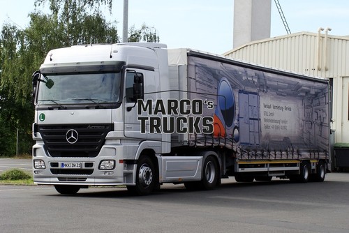 Foto camion mercedes benz - camion, mercedes-benz
