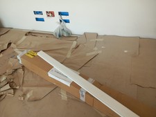 Zoccoletto bianco plastica - in,