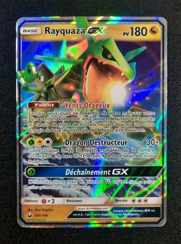 Carte pokémon rayquaza gx - :,