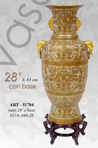 Vaso cinese tavolo terra - da,