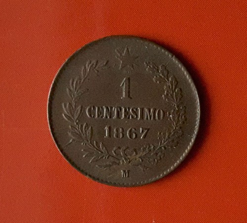 Centesimo 1867 vittorio - 1, m